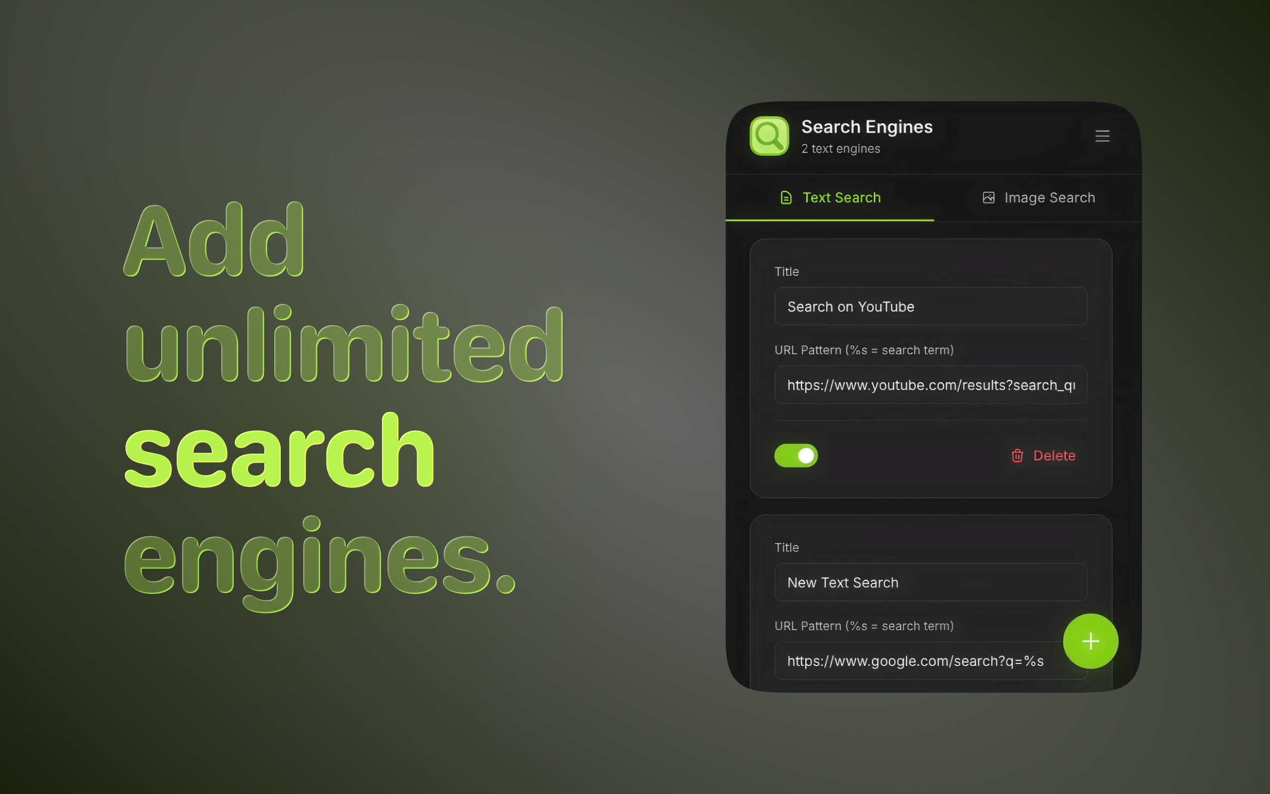 Image Search Interface showing reverse image search and visual search capabilities